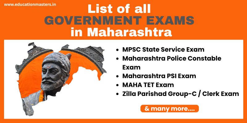 List of all Government Exams in maharashtra
